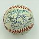 Beautiful Hall Of Fame Multi Signed Baseball 26 Sigs With Hank Aaron PSA DNA COA