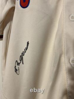 Billy Williams Signed National Baseball Hall Of Fame Jersey Autographed JSA COA