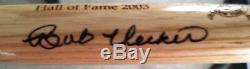 Bob Uecker Brewers Cardinals Phillies Mr Baseball Signed Hall Of Fame Mini Bat