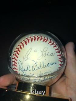 Brooklyn Dodgers Hall of Fame Autographed Baseball JSA Certified