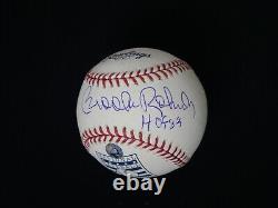 Brooks Robinson Signed Omlb Hall Of Fame Baseball Inscribed Hof 83 Mlb Coa