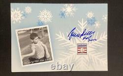 Bruce Sutter Signed 2006 Baseball Hall Of Fame Christmas Card Autograph PSA/DNA