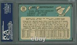 Carl Yastrzemski 1965 Topps #385 PSA 8 Boston Red Sox Great / Hall of Fame