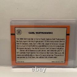 Carl Yastrzemski Donruss Hall Of Fame Card