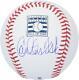 Carlton Fisk Boston Red Sox Signed Hall of Fame Logo Baseball