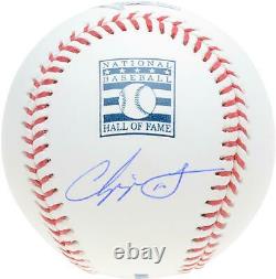 Chipper Jones Atlanta Braves Autographed Hall of Fame Logo Baseball