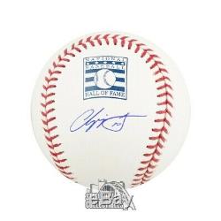 Chipper Jones Autographed Official Hall of Fame Baseball BAS COA