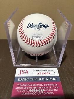 Chipper Jones Signed Autographed Hall Of Fame Baseball JSA COA Atlanta Braves