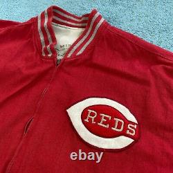Cincinnati Reds 1975 World Series Reversible Jacket Adult Large MLB Baseball