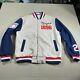 Cracker Jack National Baseball Hall Of Fame Letterman Jacket sz L VERY RARE