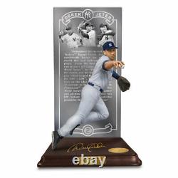 DEREK JETER HALL OF FAME LIMITED COLLECTORS EDITION SCULPTURE by Danbury Mint