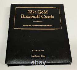 Danbury Mint 22kt Gold Baseball Hall of Fame Card Complete Set (50 cards) RUTH