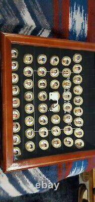 Danbury Mint Hall Of Fame Baseball Medallion Collection