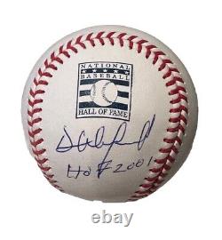 Dave Winfield Signed Hall of Fame Baseball HOF 2001 Inscription JSA COA