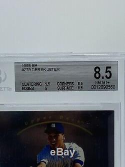 Derek Jeter 1993 SP Foil Rookie Card BGS 8.5 Hall Of Fame Yankees