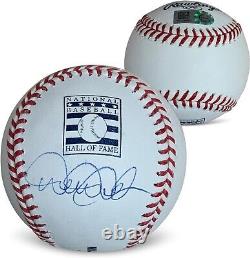 Derek Jeter Autographed Hall of Fame HOF Signed Logo Baseball MLB COA With Case