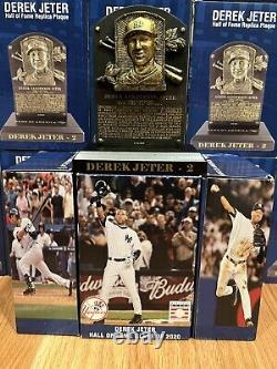 Derek Jeter Baseball Hall Of Fame HOF Cooperstown Plaque NY Yankees SGA 9/9/2022