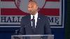 Derek Jeter Full Hall Of Fame Speech Yankees Legend Inducted Into Baseball Hall Of Fame