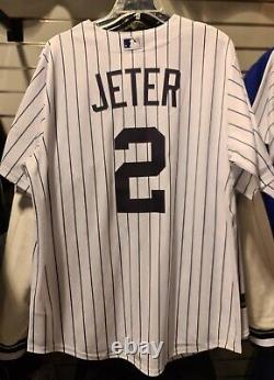 Derek Jeter Hall of Fame Pinstripe NY Yankees Official Men's Jersey 2020 MLB
