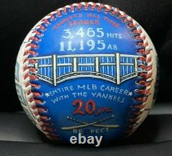 Derek Jeter Limited Commemorative Baseball(Rare) (485 of 500) Hall Of Fame Ball