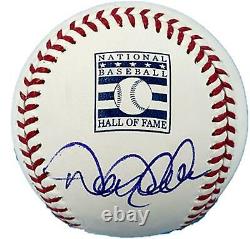 Derek Jeter New York Yankees Autographed Hall of Fame Logo Baseball