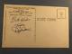 Dizzy Dean Signed Autographed Hall of Fame Postcard. Signed Front and Back