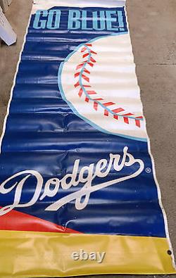 Dodgers Mike Piazza Official Dodger Stadium Banner 3'x8'-1/1 -Hall of Fame