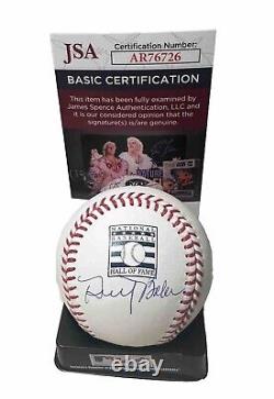 Dusty Baker Autographed Hall of Fame MLB Baseball JSA COA Houston Astros