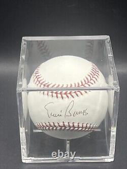 ERNIE BANKS Signed Inscribed Official MLB Baseball-HALL OF FAME-CHICAGO CUBS