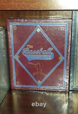 Easton Press Baseball Hall of Fame Library Leather Bound Book Set 27 Vol Sealed