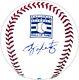 Edgar Martinez Autographed Hall Of Fame Logo Baseball Mariners Beckett 230600