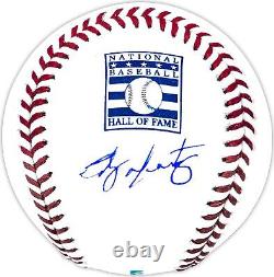 Edgar Martinez Autographed Hall Of Fame Logo Baseball Mariners Beckett 230600