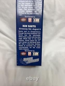 Ernie Banks Chicago Cubs 2008 Rockford Riverhawks Bobblehead SGA Hall of Fame