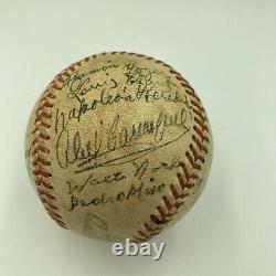 Extraordinary Martin Dihigo Signed 1940's Baseball JSA COA Hall Of Fame