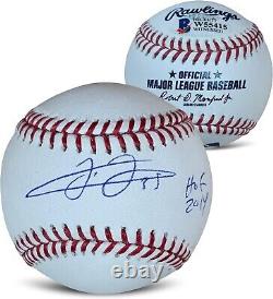 Frank Thomas Autographed Hall of Fame HOF 2014 Signed MLB Baseball Beckett COA