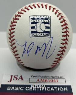 Fred McGriff Signed Hall Of Fame HOF Baseball Atlanta Braves 2023 Auto JSA COA