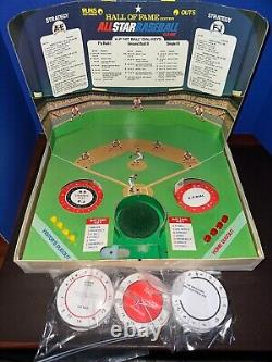 GAME SET 1979 Cadaco All-Star Baseball Hall of Fame +226 Discs Electric Spinner