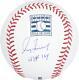 Greg Maddux Atlanta Braves Signed Hall of Fame Logo Baseball withHOF 14 Insc