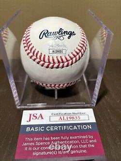 Greg Maddux Signed Autographed Hall Of Fame Baseball JSA COA Atlanta Braves