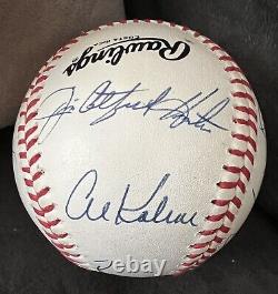 Hall Of Fame Signed Baseball 13 Aaron Musial Berra Bench Seaver Banks Snider JSA