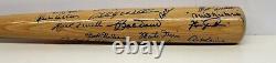 Hall Of Fame Signed Baseball Bat Drysdale Mathews 32 Sigs Beckett Bas A67556