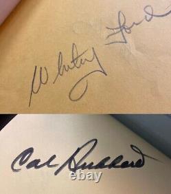 Hall of Fame Baseball Autograph book Koufax Greenberg Hubbard 98 autos! JSA