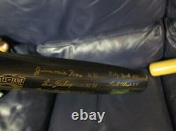 Hall of Fame Triple Crown Baseball Bat Foxx Gehrig Mantle Williams