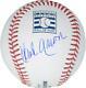 Hank Aaron Atlanta Braves Signed Hall of Fame Logo Baseball Fanatics