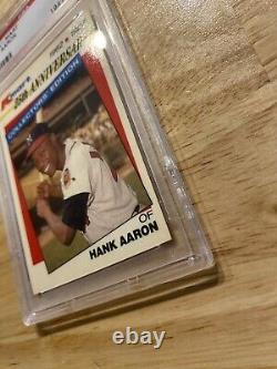 Hank Aaron PSA 4 K-Mart #1 Braves 1987 Hall of Fame Baseball Man Cave Collector