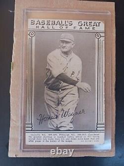 Honus Wagner 1948 Exhibit Hall of Fame Baseball's Greats Rare