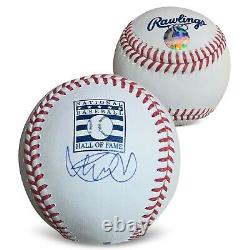 Ichiro Suzuki Autographed Hall of Fame HOF Logo Signed Baseball COA With Case