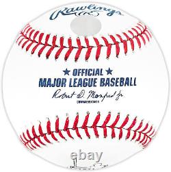 Ichiro Suzuki Autographed Mariners Hall Of Fame Hof Logo Baseball Is Holo 209040