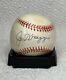 JOE DIMAGGIO Signed Autographed Ball Yankees Hall Of Fame