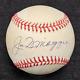 JOE DIMAGGIO Signed Official Baseball-HALL OF FAME-NEW YORK YANKEES-JSA